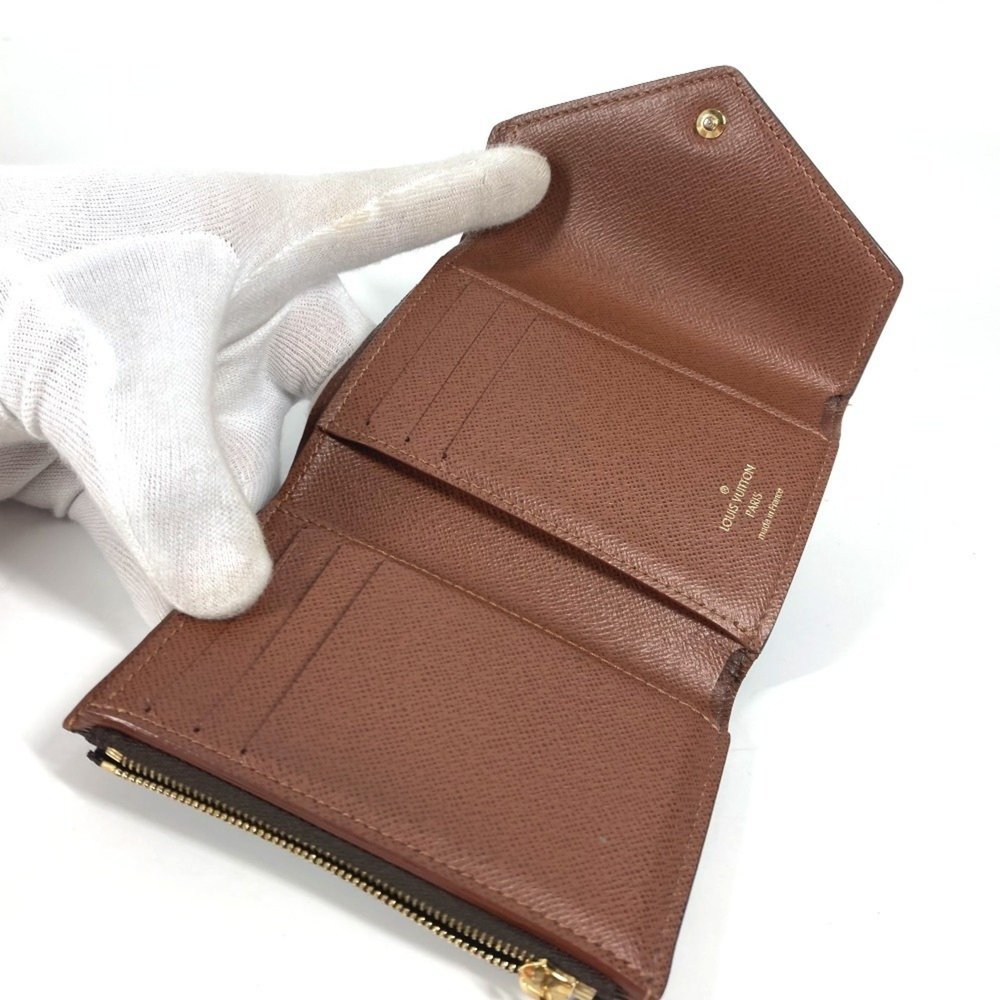 LOUIS VUITTON M62472 Monogram Portefeuille Victorine Compact Wallet Tri-fold ... - Picture 8 of 16